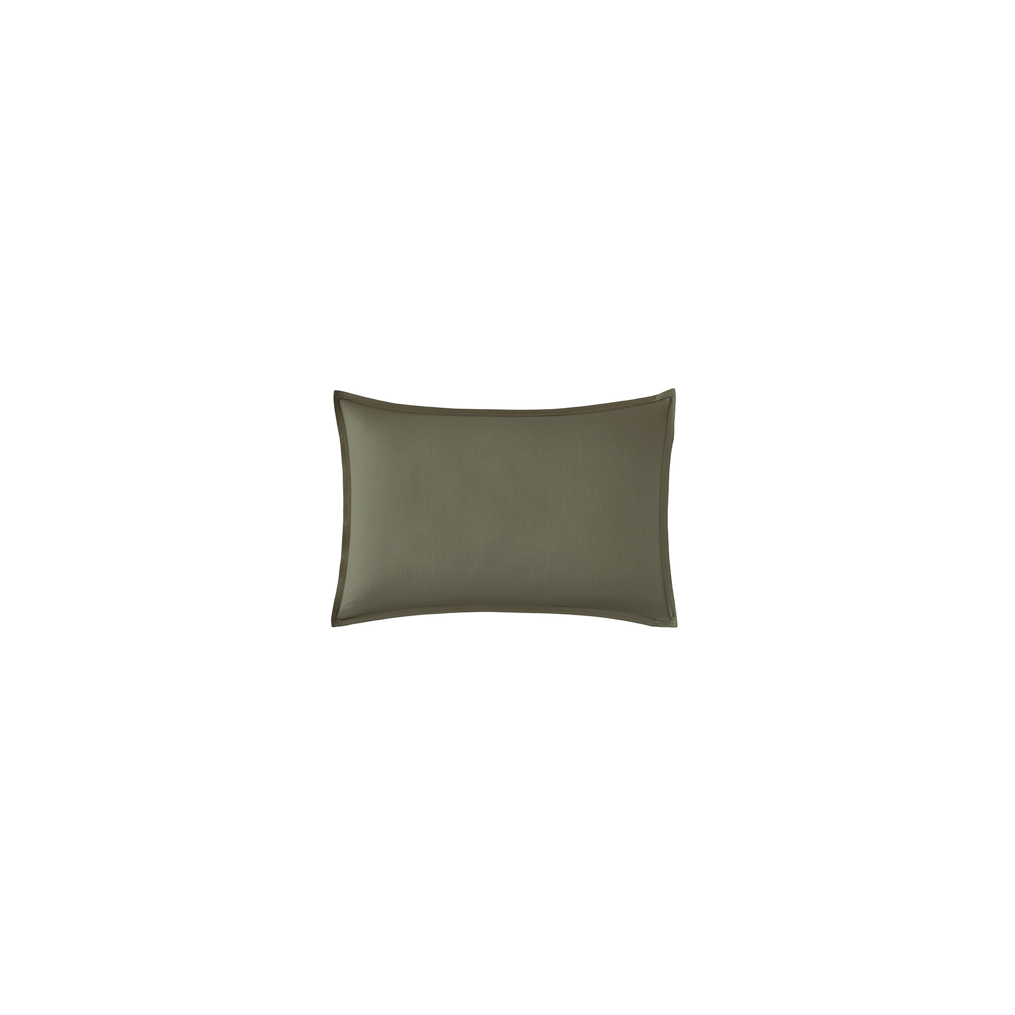 Sloop percale khaki groen