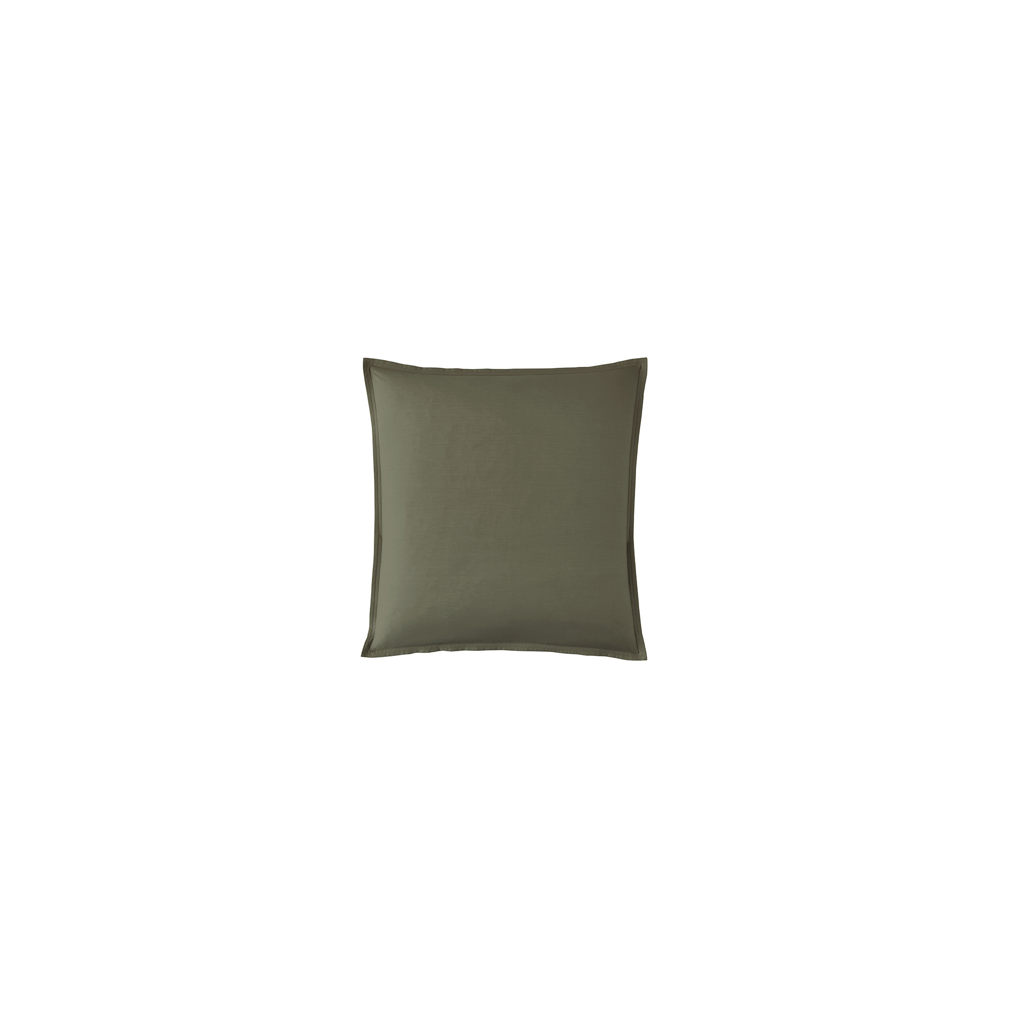 Sloop percale khaki groen