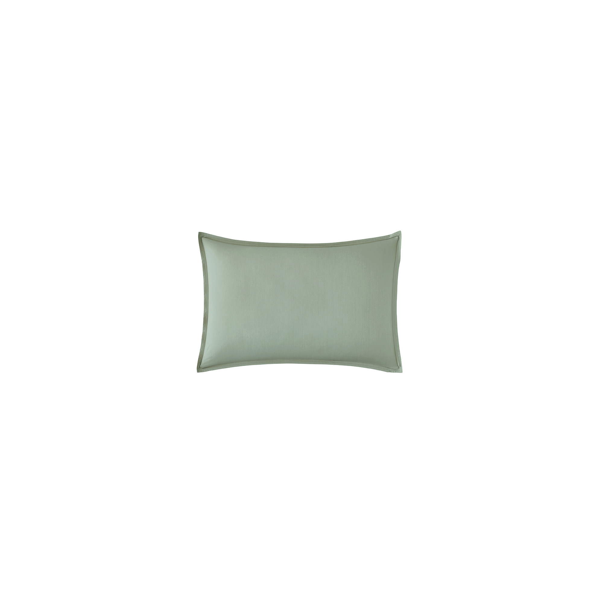 Sloop percale zeegroen