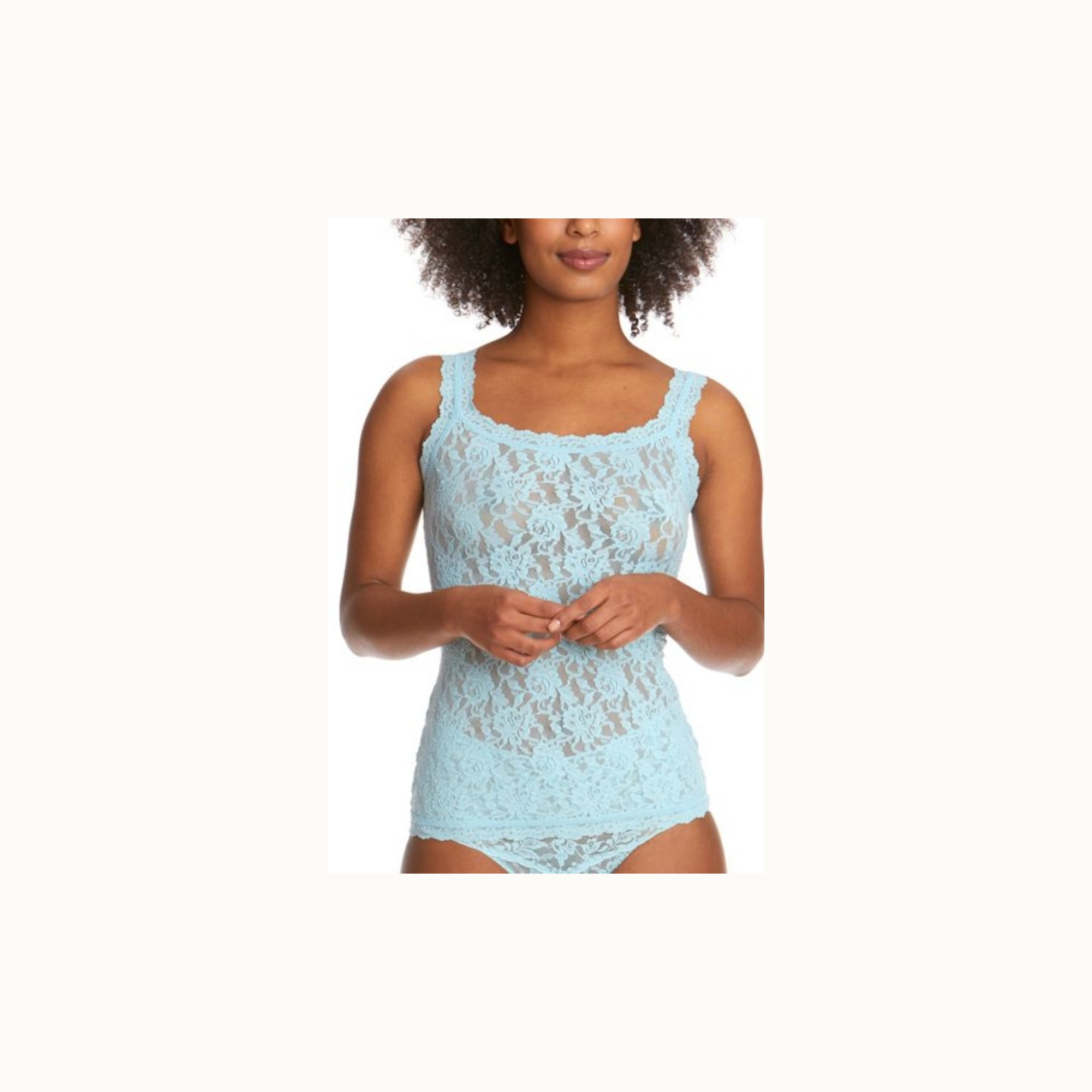 Top kant licht blauw