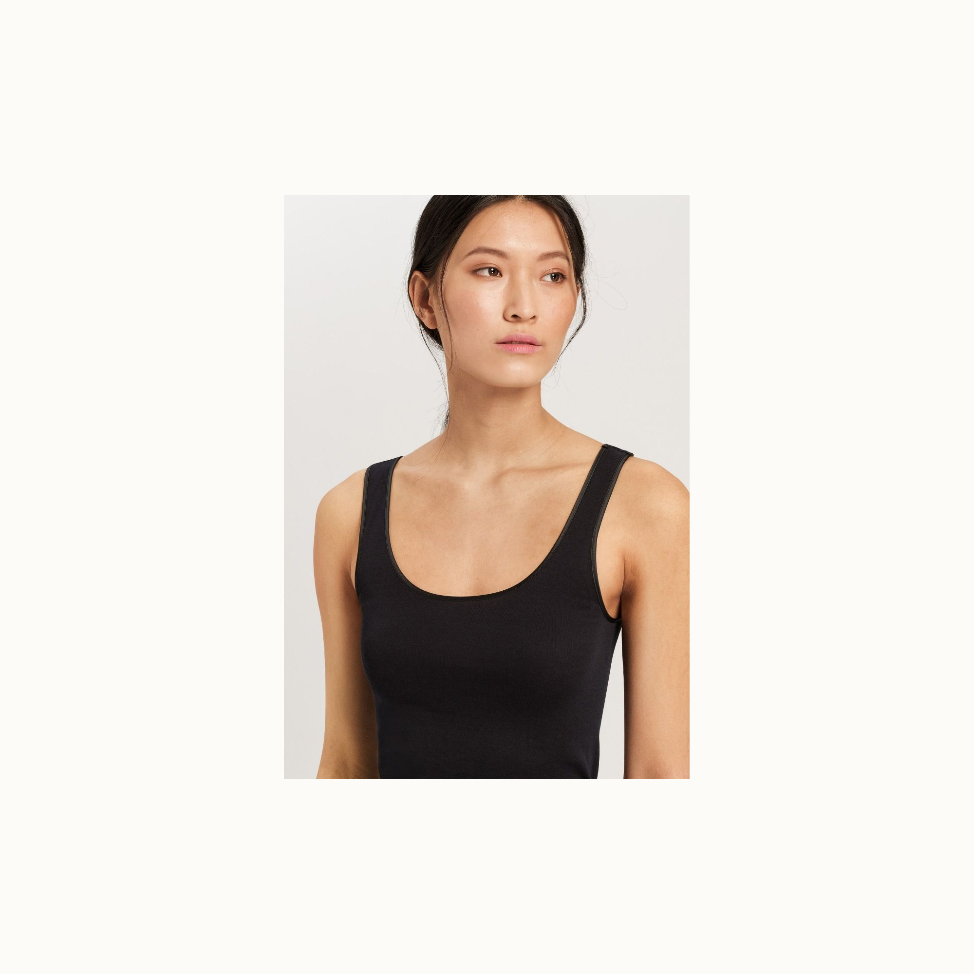 Tank top zwart