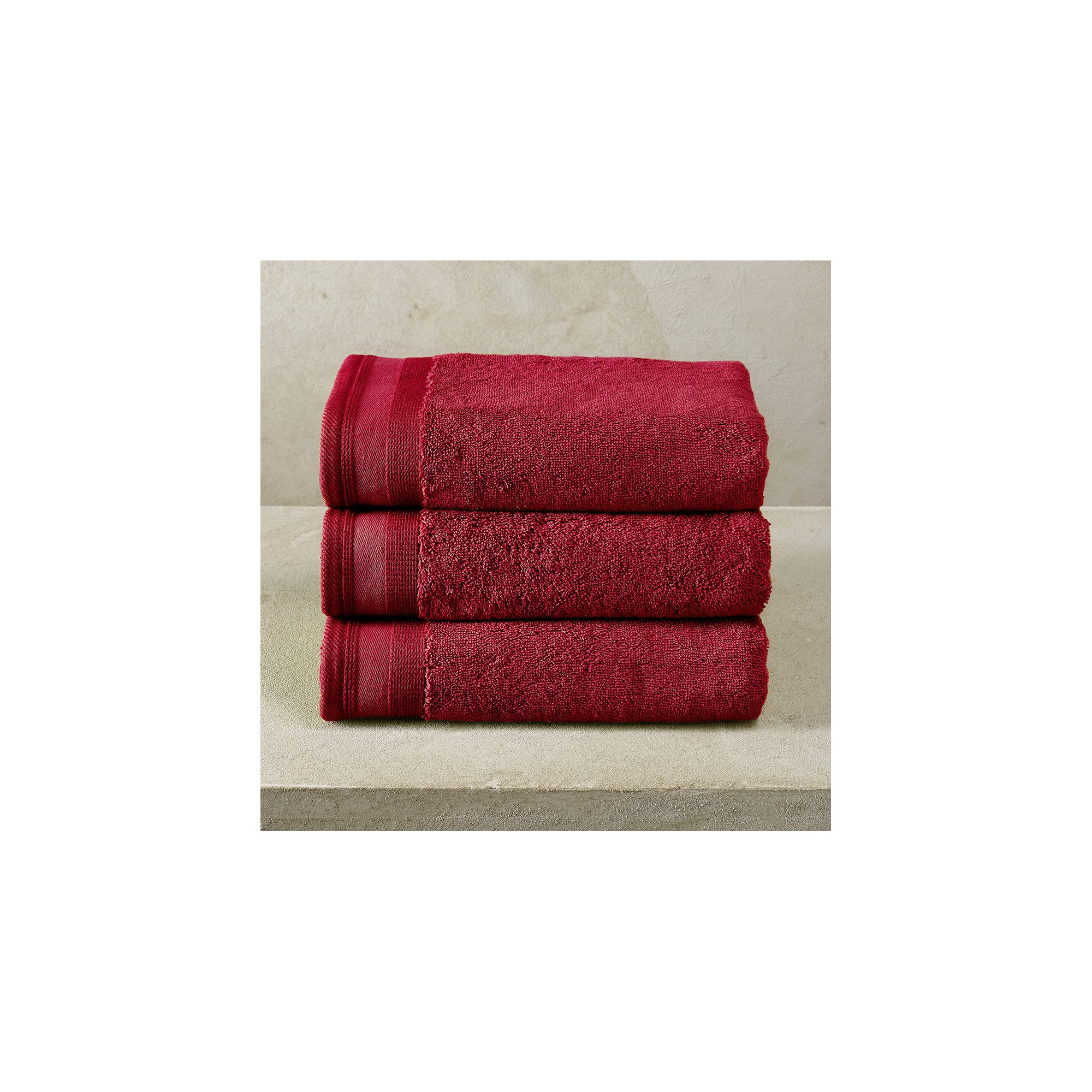 Handdoek Excellence Wine Red